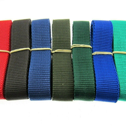 Strong Woven Bag Webbing 5m x Polypropylene Water Resistant -High Break Strength - ThreadandTrimmings