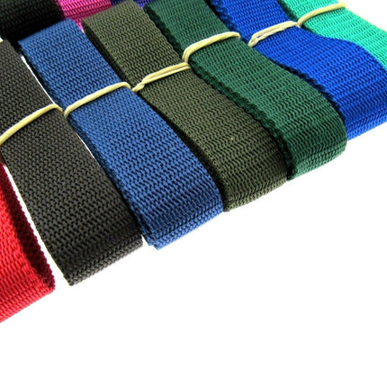 Strong Woven Bag Webbing 5m x Polypropylene Water Resistant -High Break Strength - ThreadandTrimmings