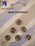 SNAP FASTENERS / NICKLE PLATED BRASS SNAP FASTENERS - RUST PROOF