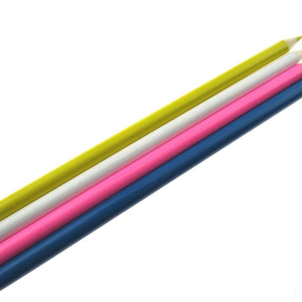 Chalk Pencils Tailors Dressmaker Fabric Markers or Quilters - 17cm Long - 4 Cols - ThreadandTrimmings