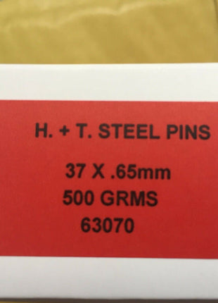 Steel Sewing Pins - 37mm Extra Fine Hardened & Tempered Nickel Plated Steel 500g - ThreadandTrimmings