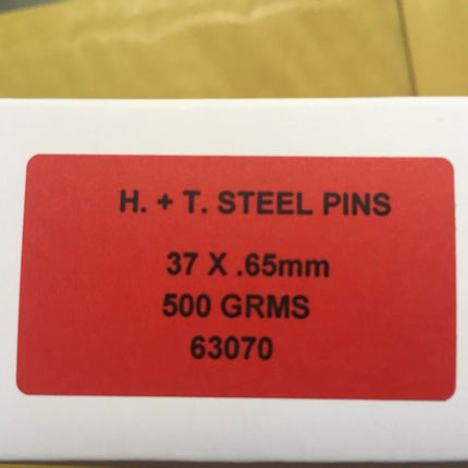 Steel Sewing Pins - 37mm Extra Fine Hardened & Tempered Nickel Plated Steel 500g - ThreadandTrimmings