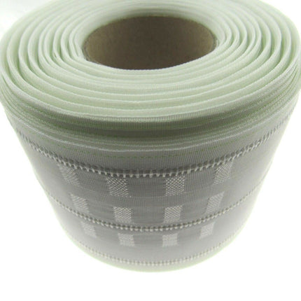 Pinch Pleat Curtain Tape 100mm (4") Wide 3 Pleats 1:2.5 Fullness MOLTO - ThreadandTrimmings