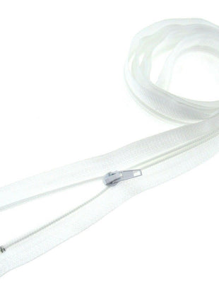 Extra Long Sleeping Bag Zip - 140cm 55" Cosy-Toes Buggy Cover Nylon Open End Zip - ThreadandTrimmings