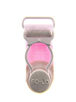 Pink Suspender Ends - 2 x Pair (4 ends) 35mm Long - 15mm Insert