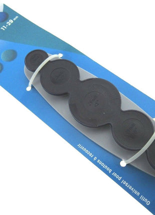 PRYM COVER BUTTON TOOL (MAKES 11mm, 15mm, 19mm, 22mm & 29mm BUTTONS) - ThreadandTrimmings