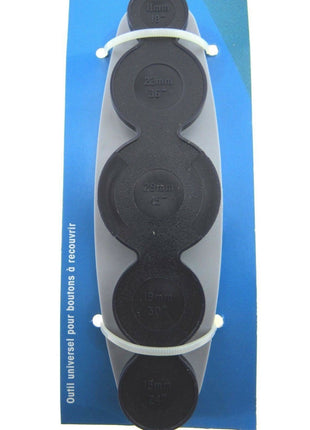 PRYM COVER BUTTON TOOL (MAKES 11mm, 15mm, 19mm, 22mm & 29mm BUTTONS) - ThreadandTrimmings