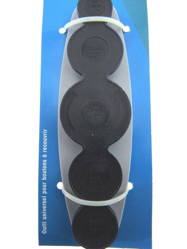 PRYM COVER BUTTON TOOL (MAKES 11mm, 15mm, 19mm, 22mm & 29mm BUTTONS) - ThreadandTrimmings
