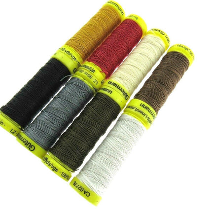 ** 50m GUTERMANN STRONG LINEN THREAD / HAND / MACHINE SEWING / UPHOLSTERY - ThreadandTrimmings