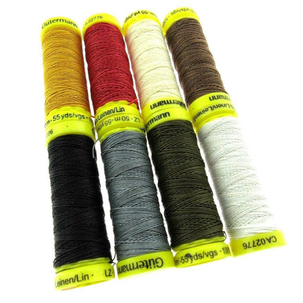 ** 50m GUTERMANN STRONG LINEN THREAD / HAND / MACHINE SEWING / UPHOLSTERY - ThreadandTrimmings