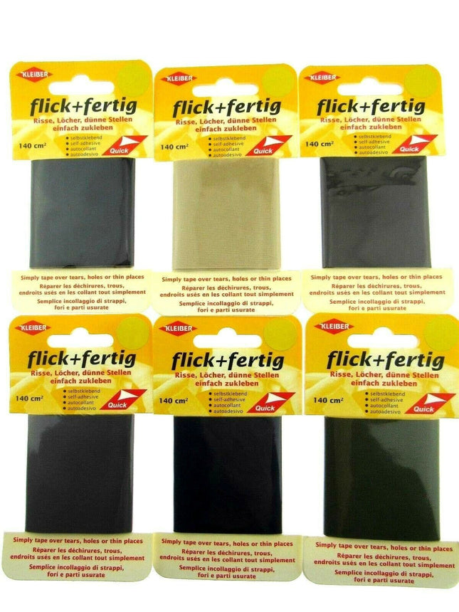 ** Kleiber Self Adhesive Nylon Repair Tape / 25cm / Waterproof / Camping /Tents - ThreadandTrimmings