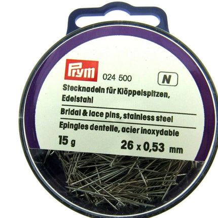 Sewing Pins by Prym - Bridal, Lace, Quilting and Sequin Speciality Pins by Prym - ThreadandTrimmings
