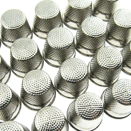 ** CLOSED END DRESSMAKERS THIMBLES - 7 Sizes - (14mm to 18.5mm) - ThreadandTrimmings