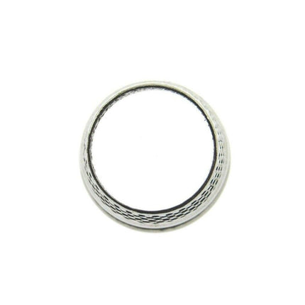 Tailors Thimbles Open End Nickel Plated Steel Strong Solid 5 Sizes 16mm to 18mm - ThreadandTrimmings