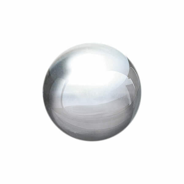Round Domed Silver Polished Blazer Buttons - Plastic With Shank - Metal Effect - ThreadandTrimmings
