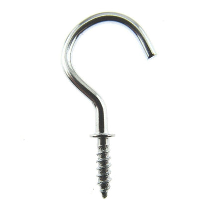CUP HOOKS (30mm x 20mm) (NICKLE or BRASS) - ThreadandTrimmings