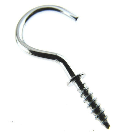 CUP HOOKS (30mm x 20mm) (NICKLE or BRASS) - ThreadandTrimmings