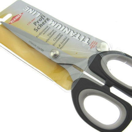 175mm KLEIBER PROFESSIONAL and SHARP-ABLE TITANIUM SCISSORS - ThreadandTrimmings