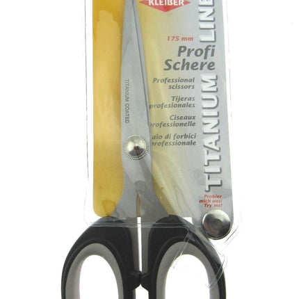 175mm KLEIBER PROFESSIONAL and SHARP-ABLE TITANIUM SCISSORS - ThreadandTrimmings