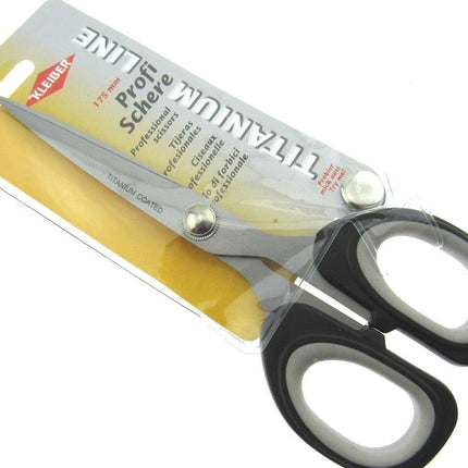 175mm KLEIBER PROFESSIONAL and SHARP-ABLE TITANIUM SCISSORS - ThreadandTrimmings