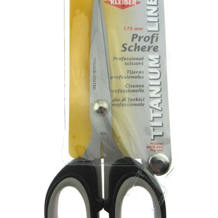 175mm KLEIBER PROFESSIONAL and SHARP-ABLE TITANIUM SCISSORS - ThreadandTrimmings