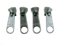 ** Long & Double Zip Puller for Number # 10 Plastic Zip Chain - ThreadandTrimmings