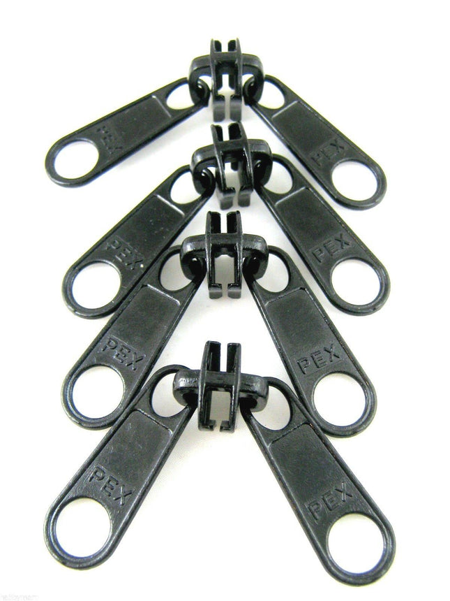 ** Long & Double Zip Puller for Number # 10 Plastic Zip Chain - ThreadandTrimmings