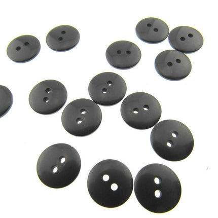 Round Smarty Style Domed Buttons / Sew Through - 10 Super Cute Crafting Buttons - ThreadandTrimmings