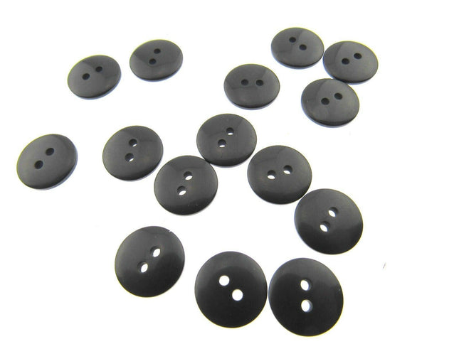 Round Smarty Style Domed Buttons / Sew Through - 10 Super Cute Crafting Buttons - ThreadandTrimmings