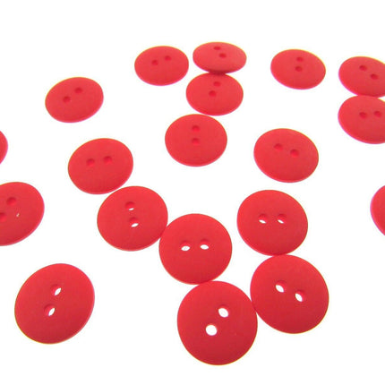 Round Smarty Style Domed Buttons / Sew Through - 10 Super Cute Crafting Buttons - ThreadandTrimmings