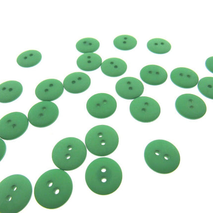 Round Smarty Style Domed Buttons / Sew Through - 10 Super Cute Crafting Buttons - ThreadandTrimmings