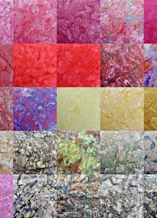 ** SEW SIMPLE POLO BATIK FAT QUARTER FABRIC L2 (Col 29 -56) CRAFTING & QUILTING - ThreadandTrimmings
