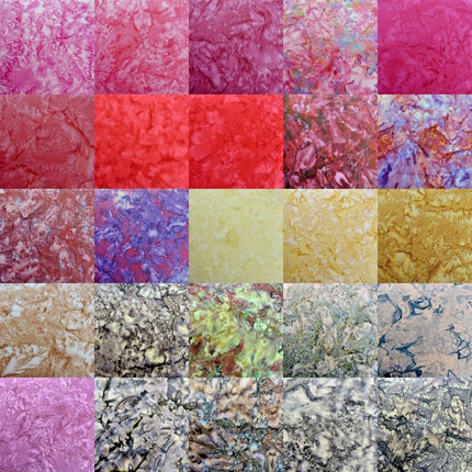 ** SEW SIMPLE POLO BATIK FAT QUARTER FABRIC L2 (Col 29 -56) CRAFTING & QUILTING - ThreadandTrimmings