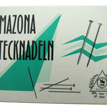 Large Nickel Plated Pins  Size 50mm or 2 " AMAZONA - Approx 1000 Pins -500 gram - ThreadandTrimmings