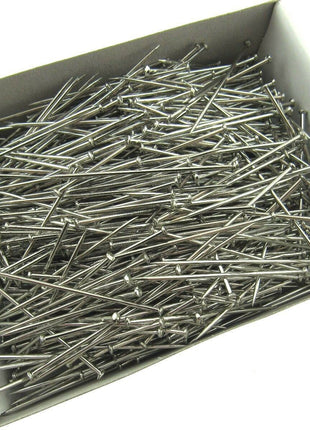 Large Nickel Plated Pins  Size 50mm or 2 " AMAZONA - Approx 1000 Pins -500 gram - ThreadandTrimmings