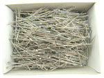 Large Nickel Plated Pins  Size 50mm or 2 " AMAZONA - Approx 1000 Pins -500 gram