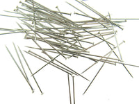 Large Nickel Plated Pins  Size 50mm or 2 " AMAZONA - Approx 1000 Pins -500 gram