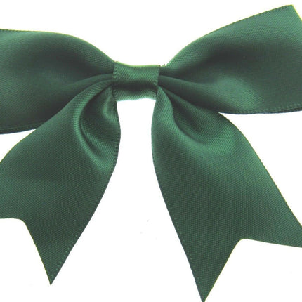 Large Satin Ribbon Bows 8.5cm Wide Ideal for Wedding or Table Decorations - ThreadandTrimmings