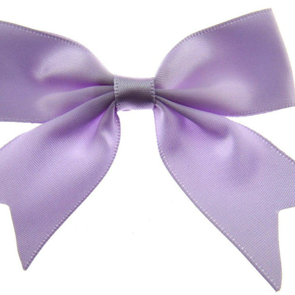 Large Satin Ribbon Bows 8.5cm Wide Ideal for Wedding or Table Decorations - ThreadandTrimmings
