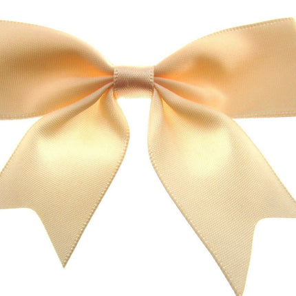 Large Satin Ribbon Bows 8.5cm Wide Ideal for Wedding or Table Decorations - ThreadandTrimmings