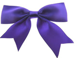 Single Satin Ribbon Bow Tails - 8.5cm Wide - Tail Length Approx. 4.5cm