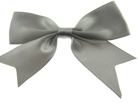 Large Satin Ribbon Bows 8.5cm Wide Ideal for Wedding or Table Decorations - ThreadandTrimmings