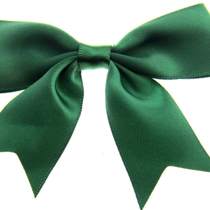 Large Satin Ribbon Bows 8.5cm Wide Ideal for Wedding or Table Decorations - ThreadandTrimmings