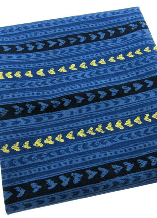 **MICHAEL MILLER "CATS CRADLE - LOVE LINES" - NAVY- FAT QUARTER- LOVE HEARTS - ThreadandTrimmings