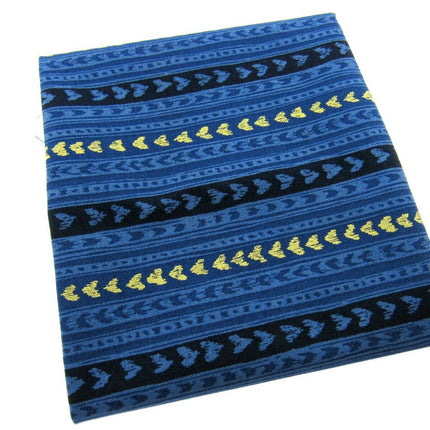 **MICHAEL MILLER "CATS CRADLE - LOVE LINES" - NAVY- FAT QUARTER- LOVE HEARTS - ThreadandTrimmings