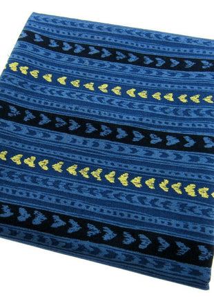 **MICHAEL MILLER "CATS CRADLE - LOVE LINES" - NAVY- FAT QUARTER- LOVE HEARTS - ThreadandTrimmings