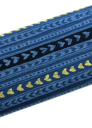 **MICHAEL MILLER "CATS CRADLE - LOVE LINES" - NAVY- FAT QUARTER- LOVE HEARTS - ThreadandTrimmings