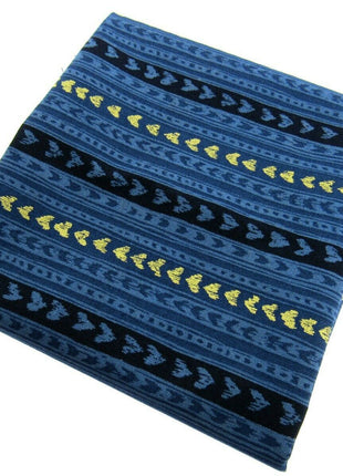 **MICHAEL MILLER "CATS CRADLE - LOVE LINES" - NAVY- FAT QUARTER- LOVE HEARTS - ThreadandTrimmings