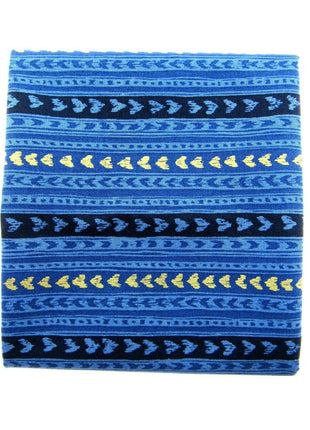 **MICHAEL MILLER "CATS CRADLE - LOVE LINES" - NAVY- FAT QUARTER- LOVE HEARTS - ThreadandTrimmings