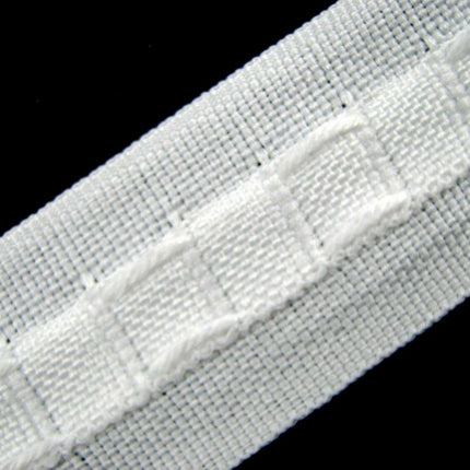 WHOLE ROLL 25mm POLYESTER WORKROOM CURTAIN TAPE / 1" / ONE INCH LINING TAPE - ThreadandTrimmings